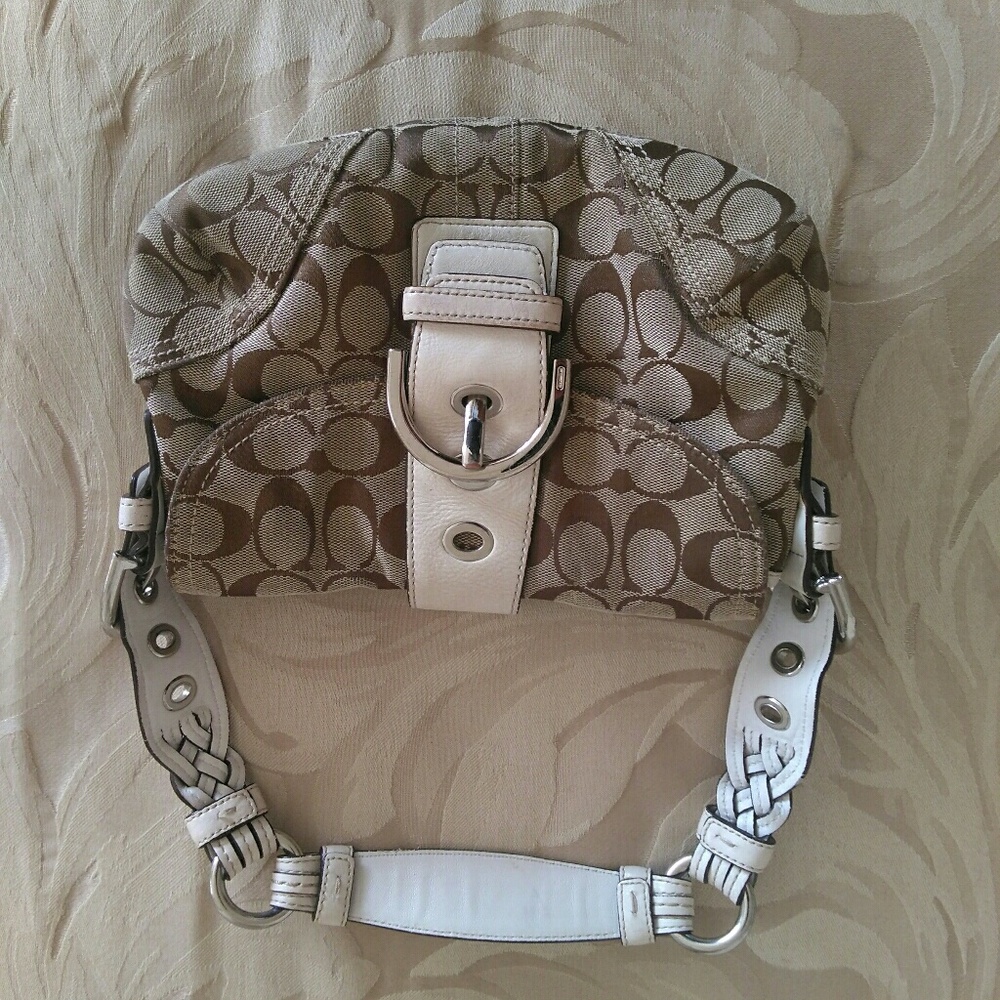 Coach Purse Laced Strap